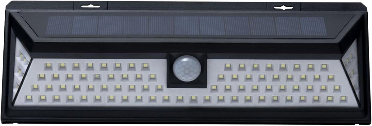 LED Wandlamp op Zonne-energie met Bewegingsmelder en 90 Levensduurige LED's