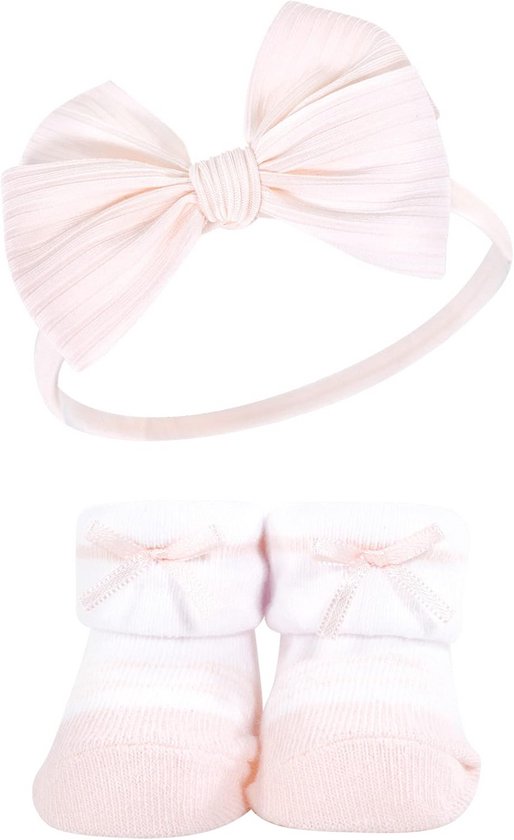 Babymeisje Hoofdband en Sokkenset Cadeauset, Bordeaux Ruitpatroon van Carter's — afbeelding 5