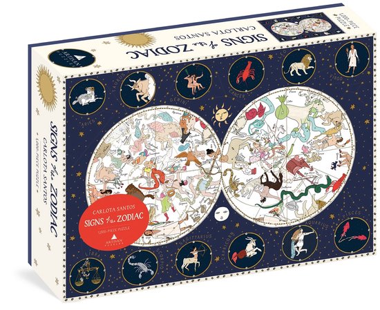 Signs Of The Zodiac 1,000-piece Puzzle