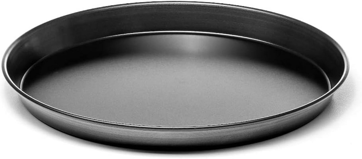 Ronde Pizzaplaat Ø 26 cm - Metalen Bakplaat voor Oven en Serveren