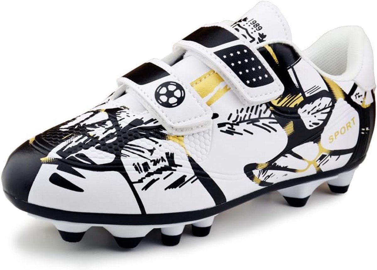 Voetbalschoenen Jongens en Meisjes Kunstgras - Anti-slip Trainingsschoenen Lichtgewicht Sneakers