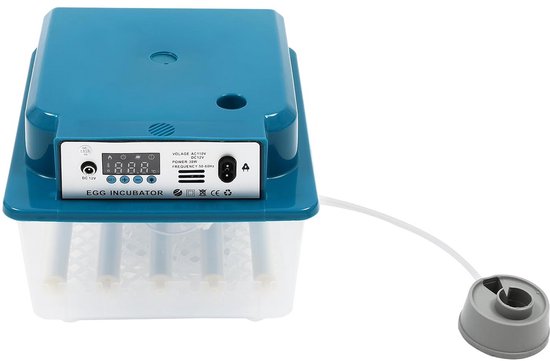 Volautomatische Broedmachine voor 16 Eieren met LED Display en