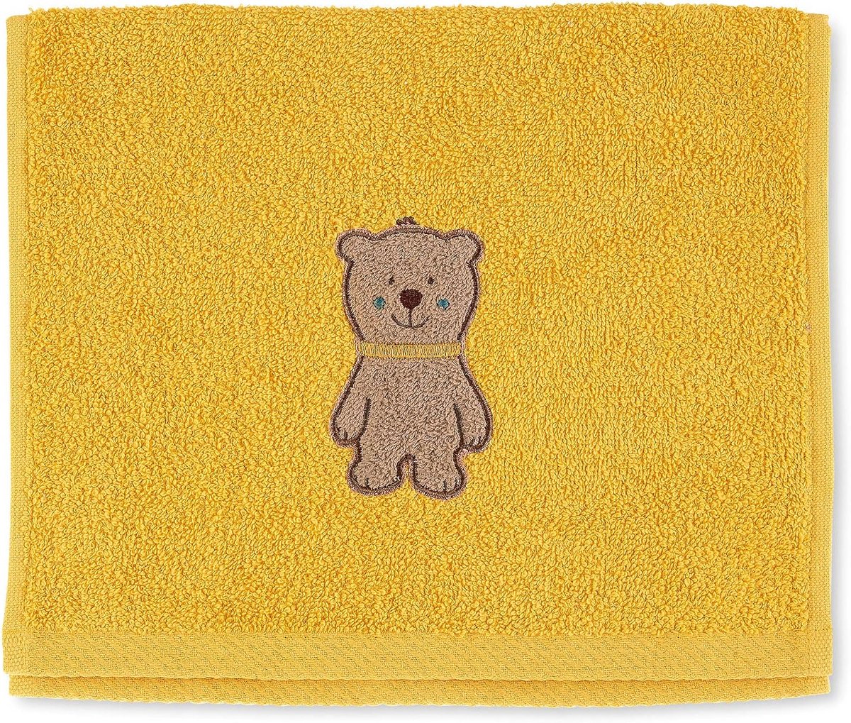 Zachte Kinderhanddoek met Nijlpaardje, Geschikt voor Baby's en Peuters