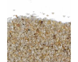 Natuurlijk Zand 1kg Beige voor Aquarium en Aquaterrarium Korrel 2-3 mm