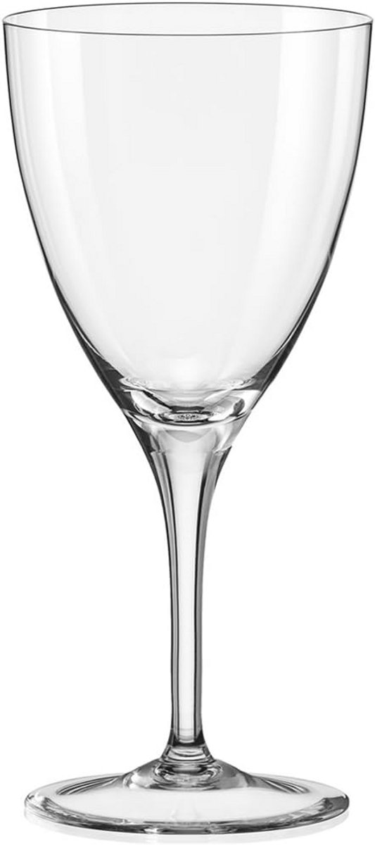 Set van 6 Kristallen Wijnglazen 25cl
