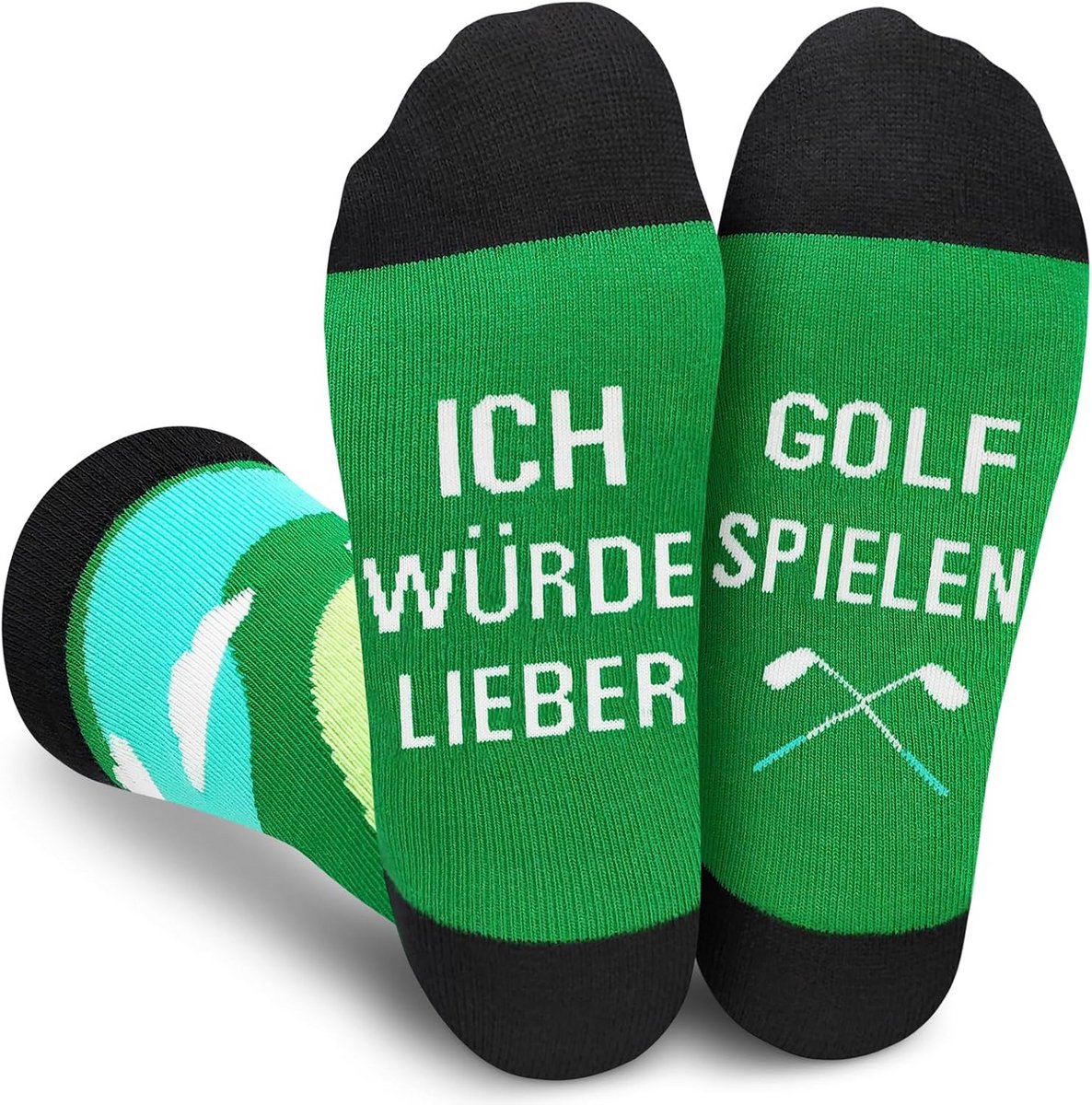 Grappige golfsokken met tekst voor heren - Cadeau voor golfer