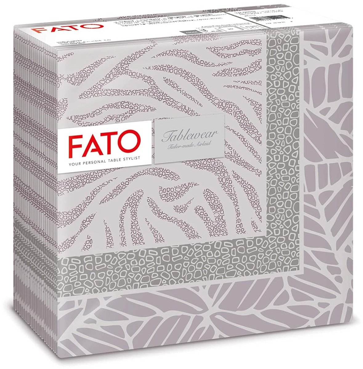 Luxe Airlaid Papieren Servetten met Stoffenlook, 40x40cm, Set van 50