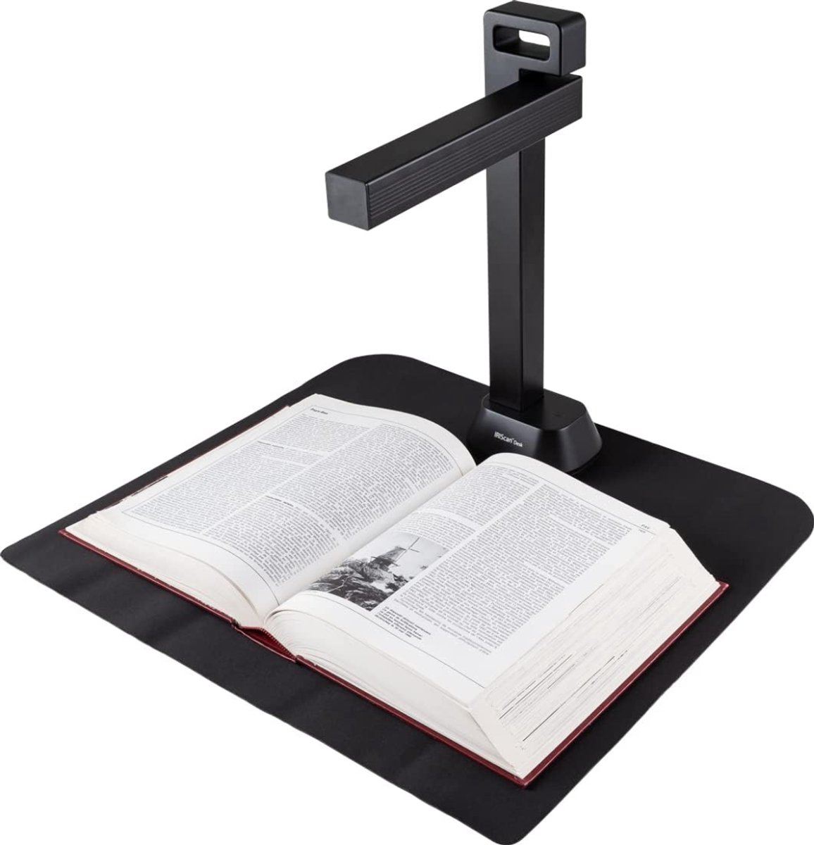 Aura® Smart Boekenscanner - Documentenscanner via USB – Scanner – Document Camera - Zwart - 12cm x 9cm x 40cm
