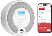 X-Sense SC07-MR Slimme combimelder met WiFi - Link+ Pro - Rook en koolmonoxide - 360° sensor - Rookmelder en koolmonoxidemelder - Rook én CO melder draadloos koppelbaar - Smart Home