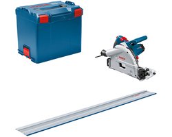 Bosch Professional GKT 55 GCE Invalzaag 165mm + geleiderail in L-Boxx - 0615990M9D