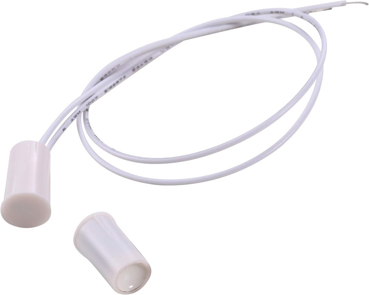 Set van 10 Magnetische Deur- en Raamsensor (NC) - Inbouw Gemonteerd Contact voor Beveiliging