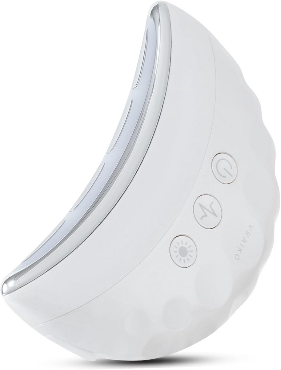 EMS Neklift Massager met Gua Sha, LED Huidversteviging voor Gezicht en Hals, Waterdicht