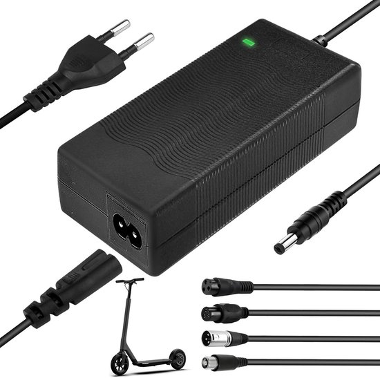 Universele Step-oplader 42V 2A – Geschikt Voor Elektrische Steps, Hoverboards En Meer