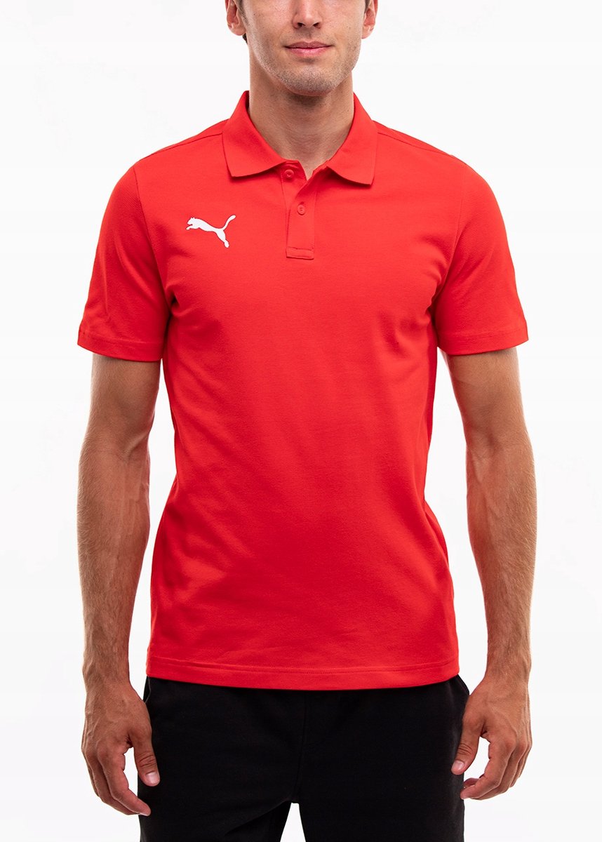 PUMA Poloshirt Heren teamGOAL – Katoen Rood