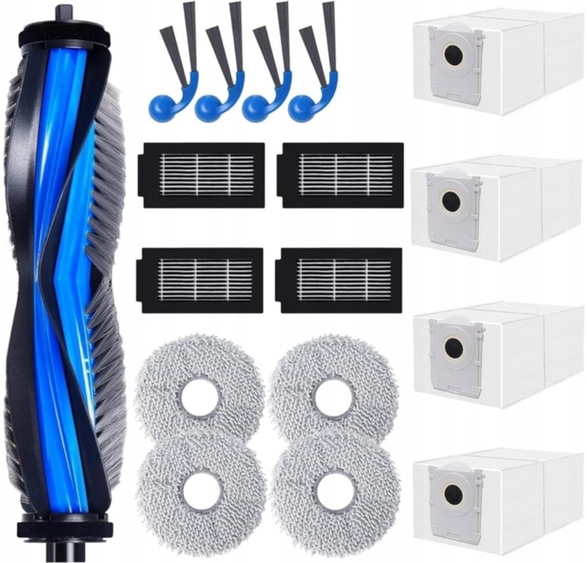 Set onderdelen compatibel met schoonmaakrobot ECOVACS T50s - goede kwaliteit vervanging