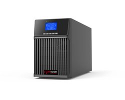 The UPS Factory OL-T-3000VA Tower Online/Dubbel Conversie, UPS, Noodstroom