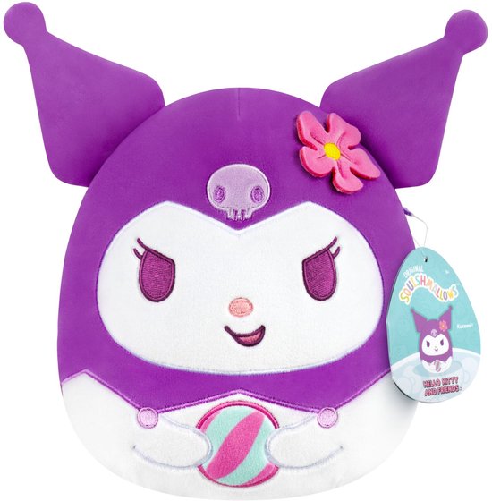 Squishmallows - Hello Kitty and Friends - Seize the Moment Kuromi Beachball - 20cm Plush