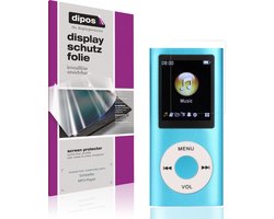dipos – 4x Beschermfolie geschikt voor Sxhlseller MP3-Player | Krasbestendige & heldere Screenprotector Ultra-Thin