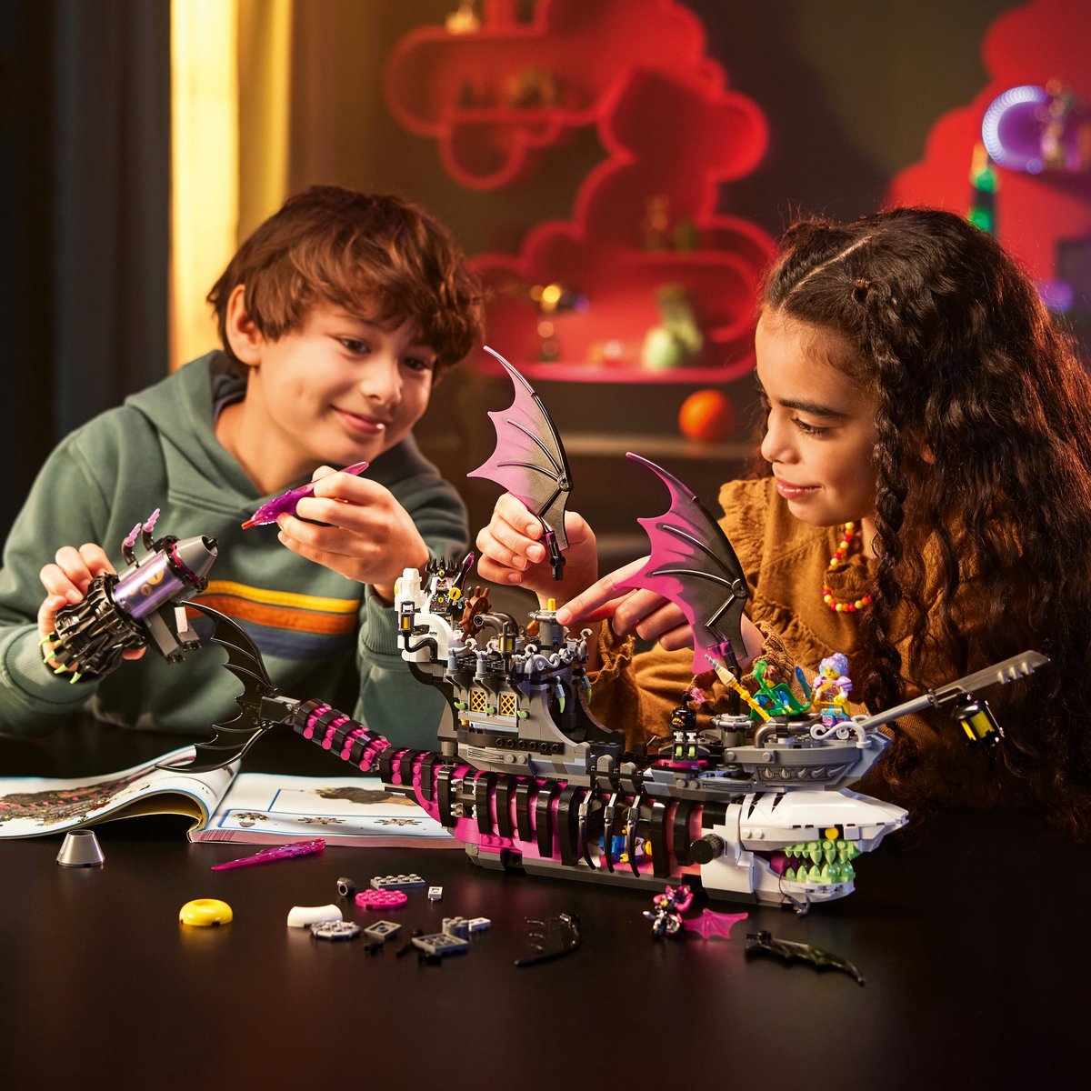 LEGO DREAMZzz Nachtmerrie Haaienschip Piratenschip Speelgoed - 71469 — afbeelding 17