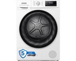 Heinner HHPD-HMY80IVFC+++ Warmtepompdroger 8 kg – Inverter Motor – 15 Programma’s met Anti-kreuk – Digitaal Display – Wit – 5 Jaar Garantie