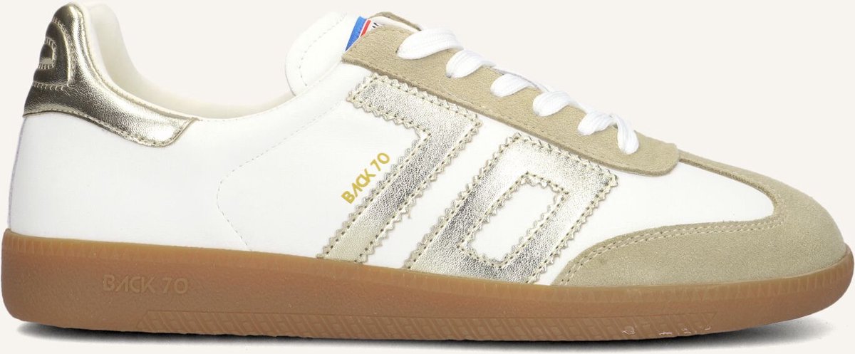 BACK70 Cloud Sneakers - Leer - Dames - Goud - Maat 38