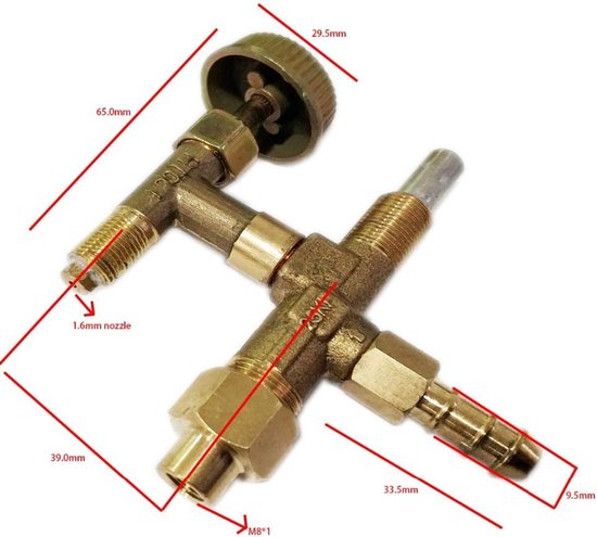 Gas Thermokoppel - Veiligheidsklep - Kachel Reparatie - Universele Toepassing - 0.6 Meter — afbeelding 3