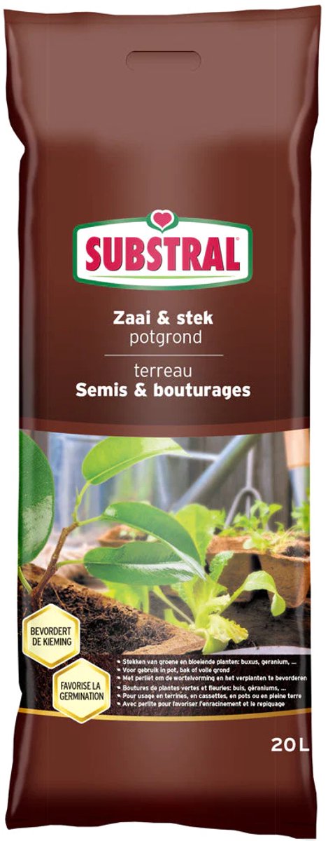 Substral Zaai- En Stekpotgrond 20L