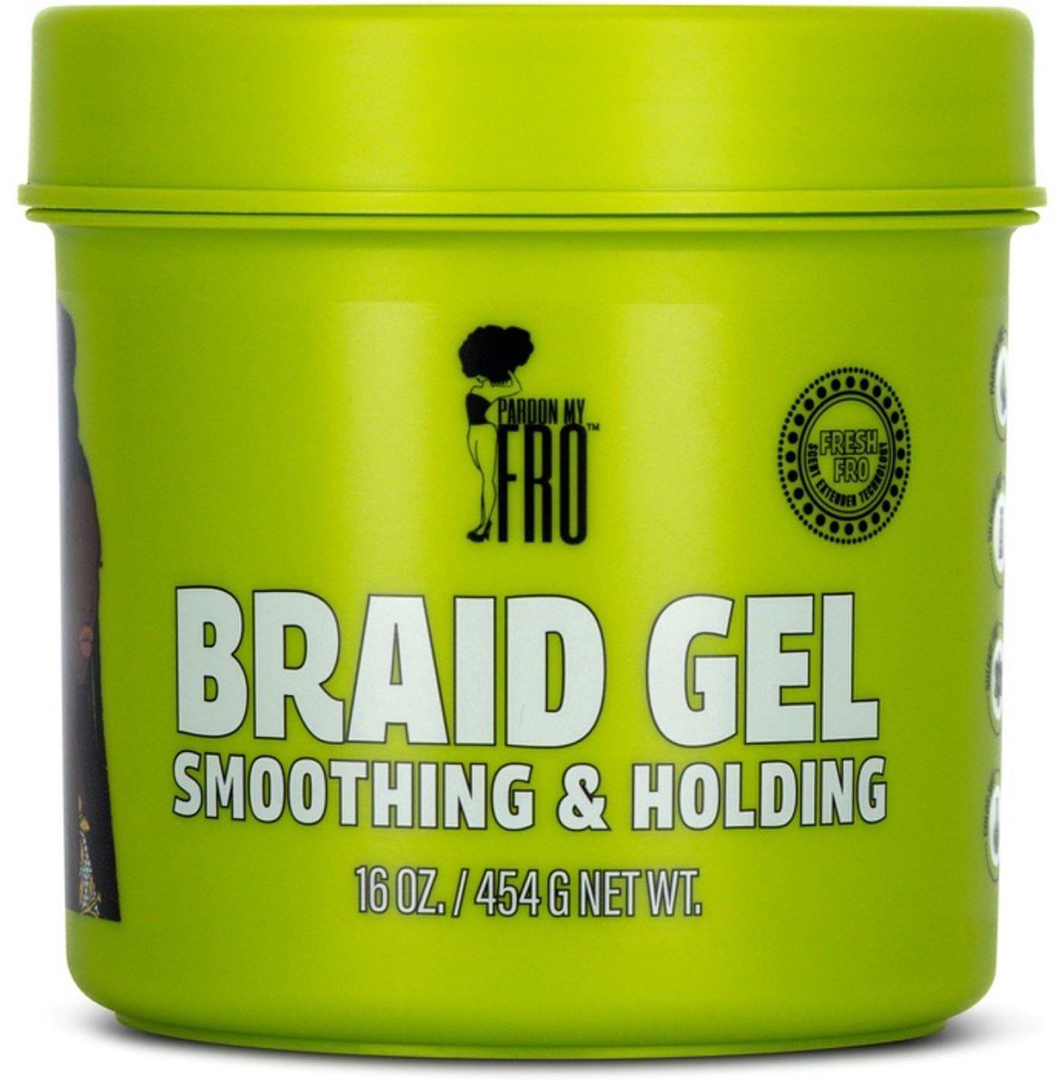 Pardon My Fro Smoothing Braid Gel