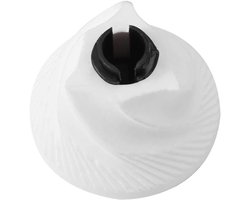Keramische Koffiemolen - Handmolen Koffie - Koffie Malen - Verstelbare Maalgraad - 4 x 4 x 4 cm - Zilverkleurig