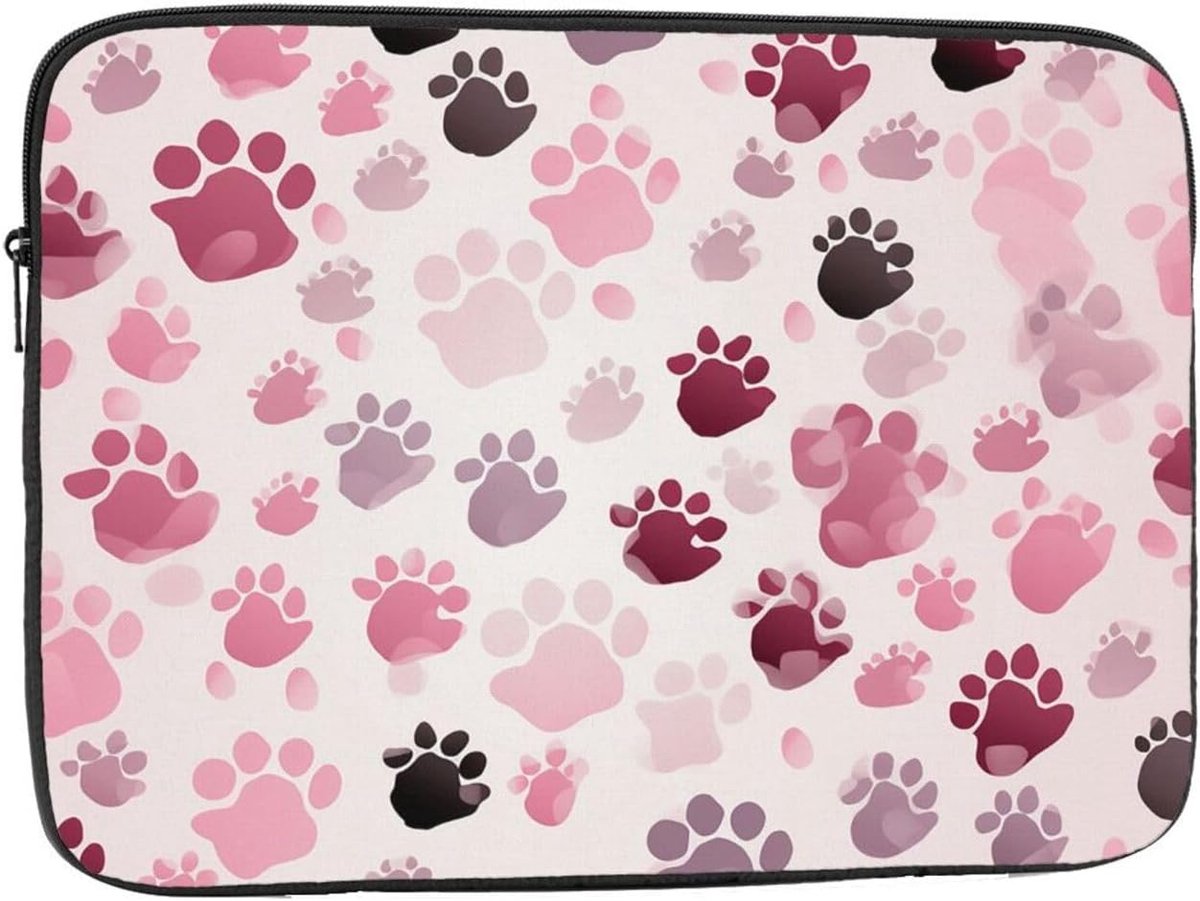 Laptop Sleeve - Notebook Tas - Dagelijks Gebruik - Schokbestendig Ontwerp - 10-17 Inch - Zwart