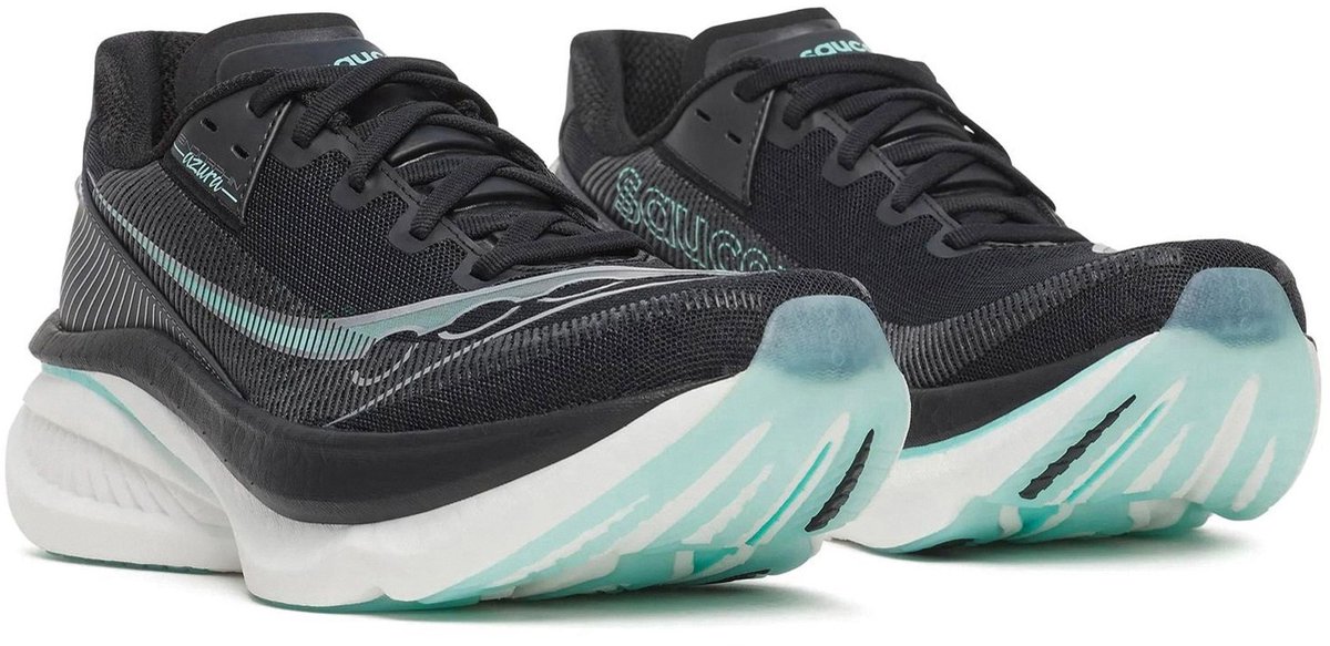 Saucony Endorphin Azura Hardloopschoenen Dames Zwart