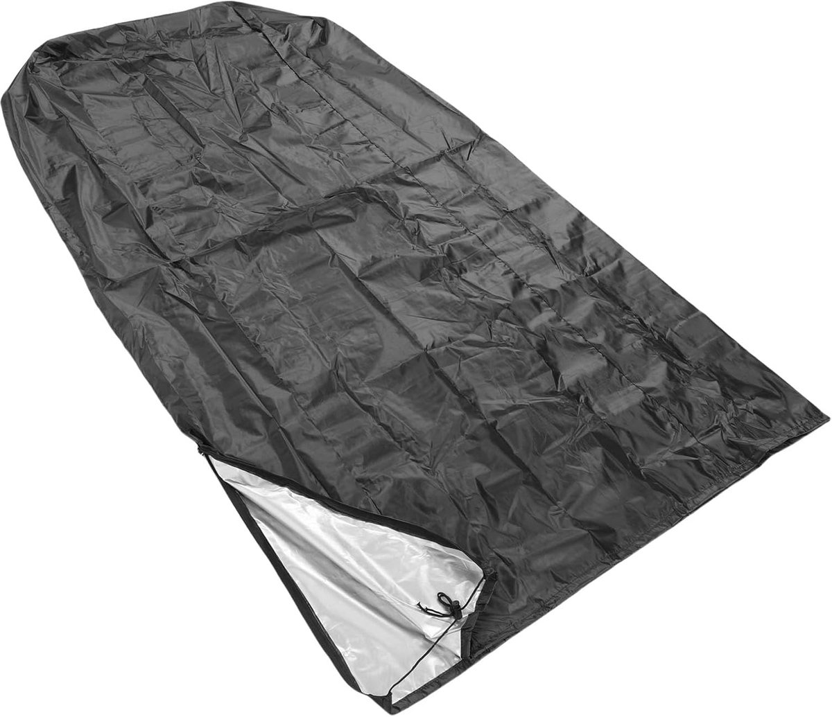 Tafeltennistafelhoes - Beschermhoes Tafel - Buiten Beschermen - Waterdicht Oxford Stof - Universeel 9x5ft - Zwart