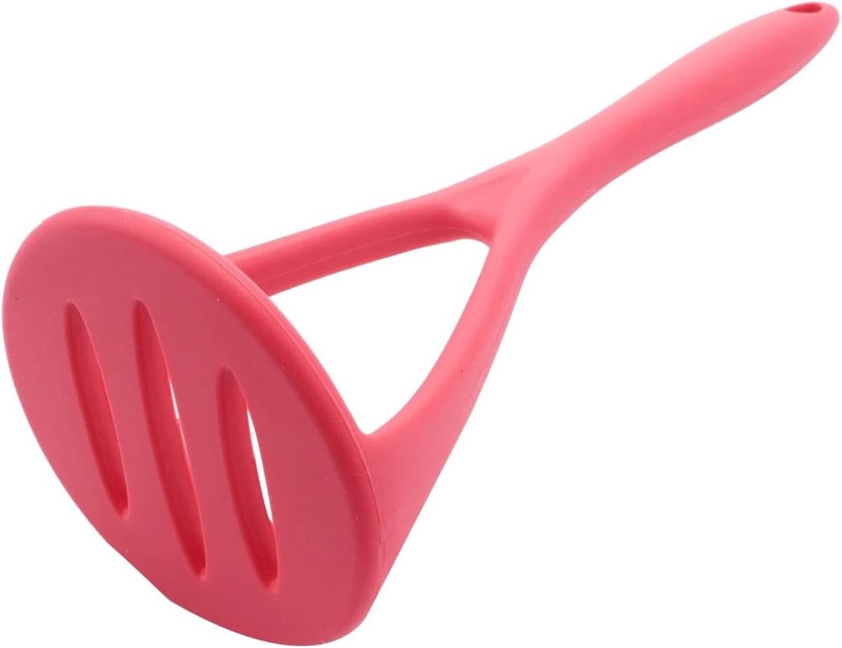Aardappelstamper - Keuken Smasher - Puree Maken - Hittebestendig Siliconen - 265 x 91 cm - Rood