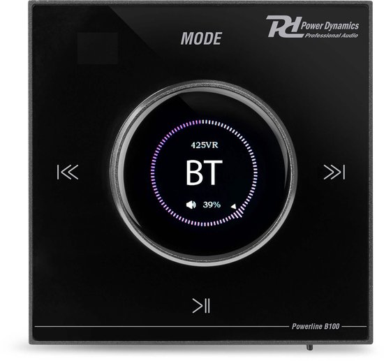 Power Dynamics Powerline B100BSet inbouw versterker met 4 plafondspeakers - 6.5 inch - 4x 25W — afbeelding 2