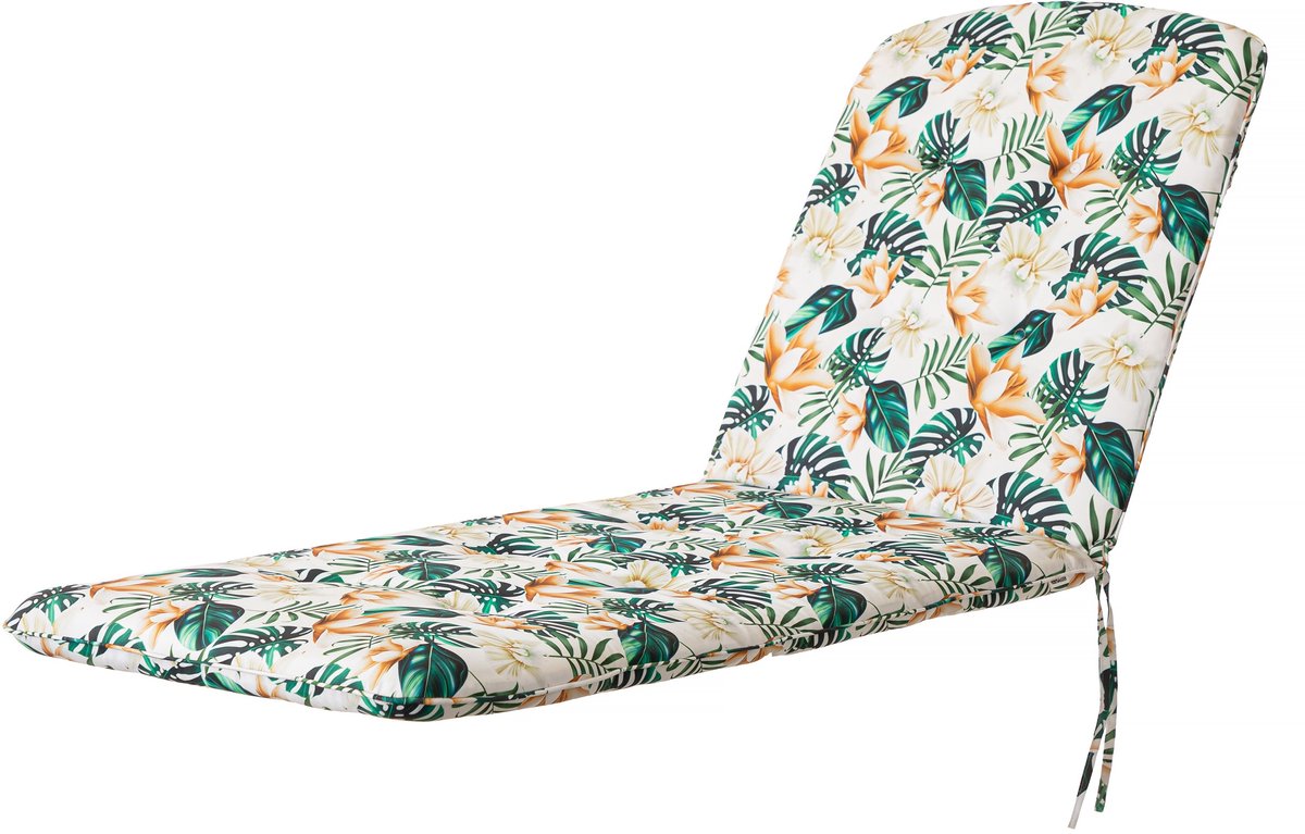 Beatriz Home Comfort - Kussens - Loungekussen - 3D Witte Bloemen - Comfortabel - Stijlvol