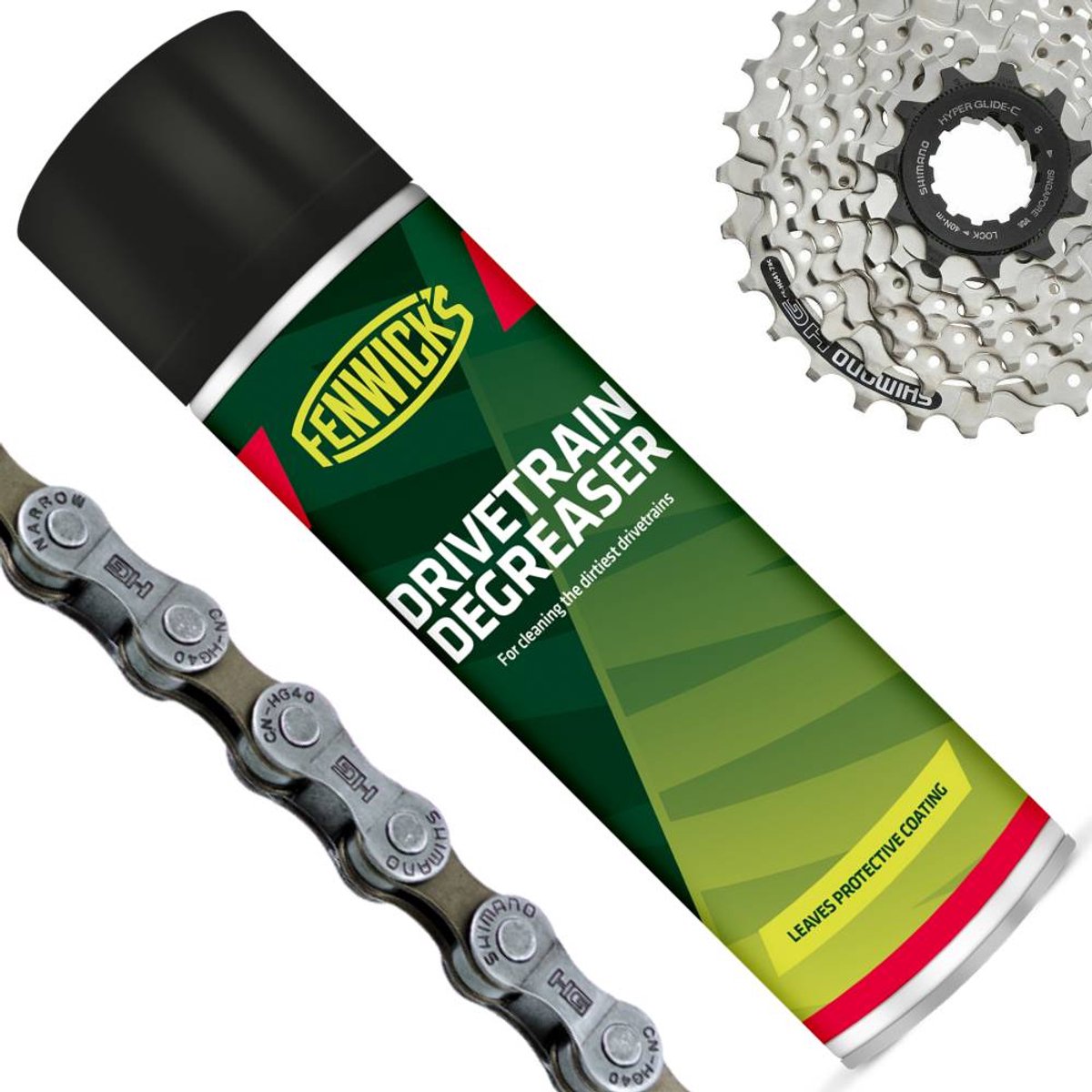 Fenwicks - Reinigingsmiddel voor Fietsaandrijving - Oplosmiddel-gebaseerd - 500ml
