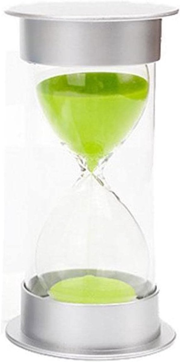 Zandloper Timer - Zandlopertje Keuken - Tandenpoetsen Spelletjes - Licht Op In Donker - 2.5x8.6cm - Oranje Frame