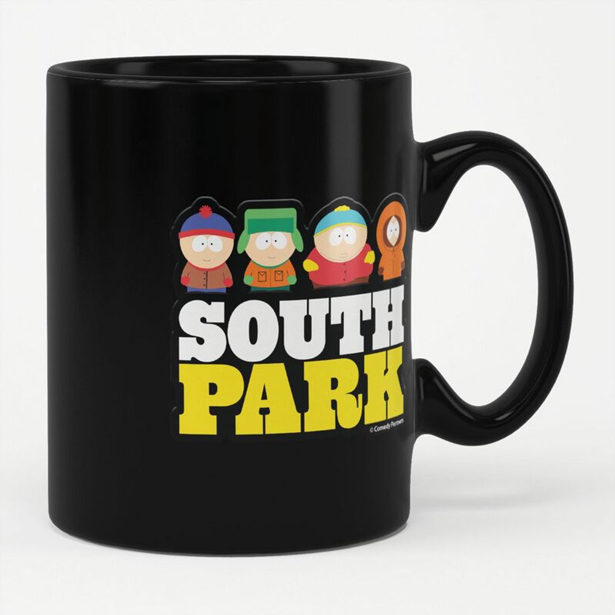 South Park Logo Unisex Kop - zwart - Standard