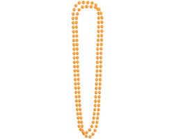 Oranje kralenketting