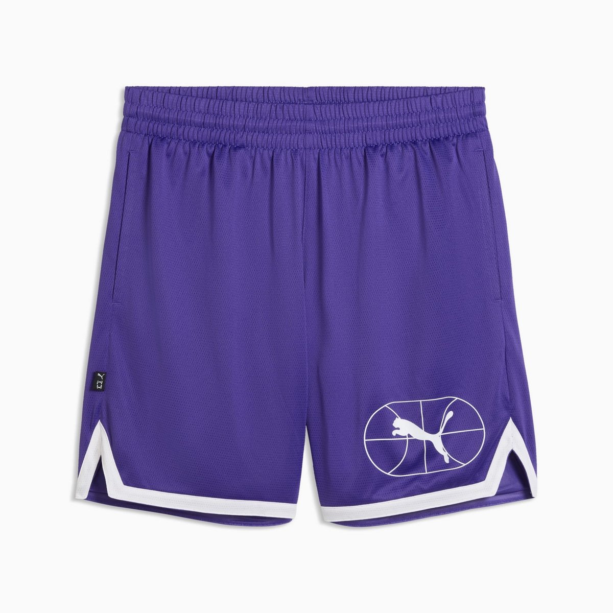 PUMA JUNIOR VARSITY BASKETBAL SHORTS 7” 63307610 r Jam Violet