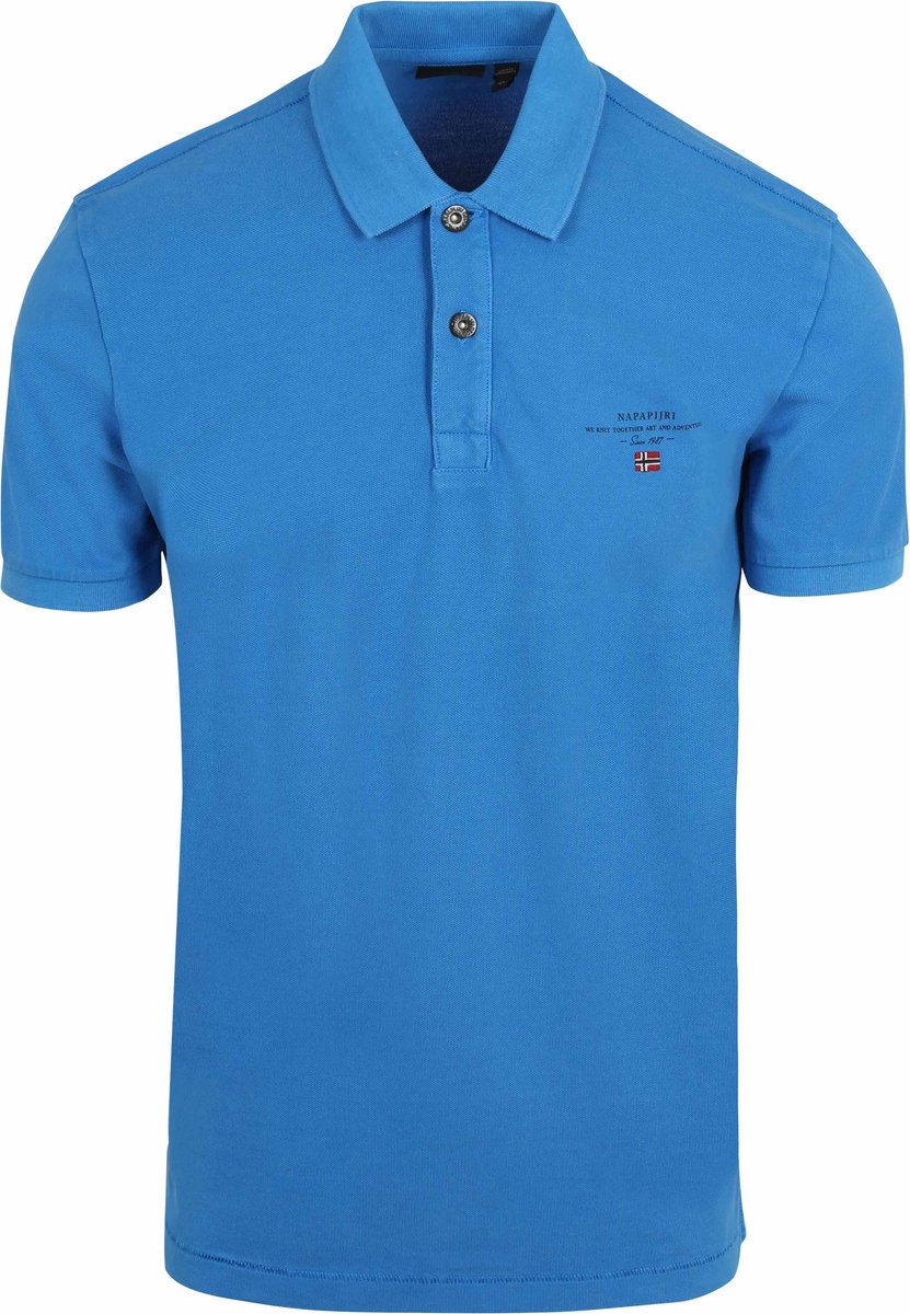 Napapijri Polo Elbas French – Heren Blauw