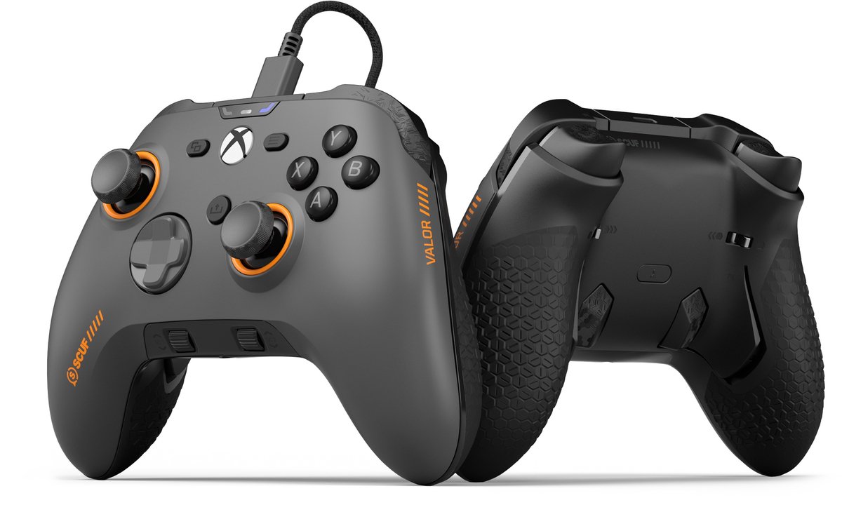 SCUF – Bedrade Controller – TMR Thumbsticks – Xbox/PC – Grijs thumbnail 5