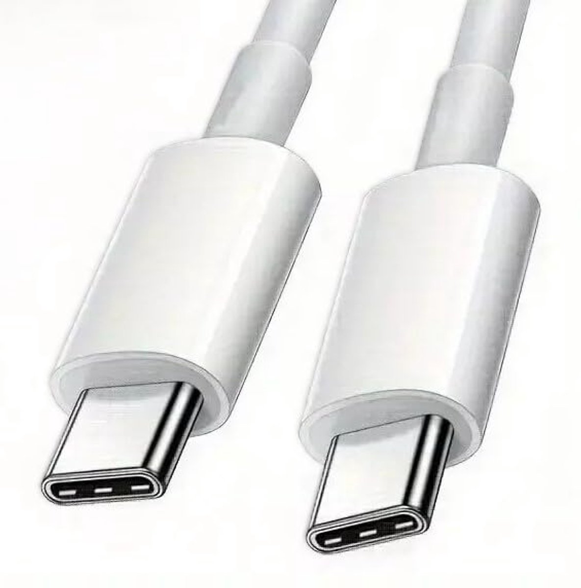 USB-C Kabel - Oplaadkabel - Snel Laden - Universele Compatibiliteit - 1 Meter - Wit