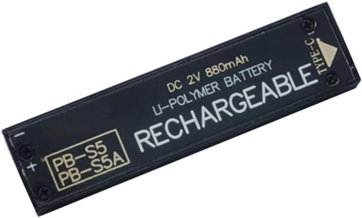 Vervangende Batterij - Oplaadbare Energiebron - Apparaat Voeding - Lithium Ion Samenstelling - 800mAh Capaciteit