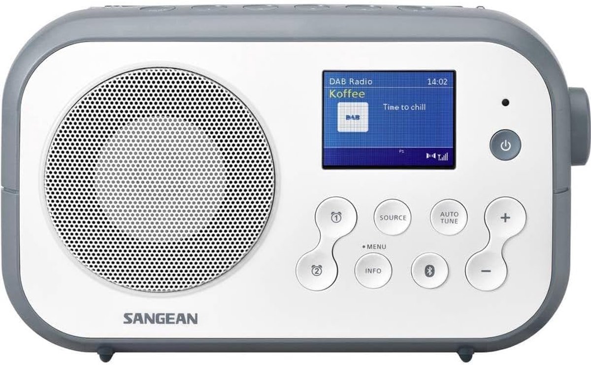 Draagbare Digitale Radio - DAB+ FM Radio - Muziek Luisteren - Bluetooth Connectiviteit - 5 x 22 x 13 cm