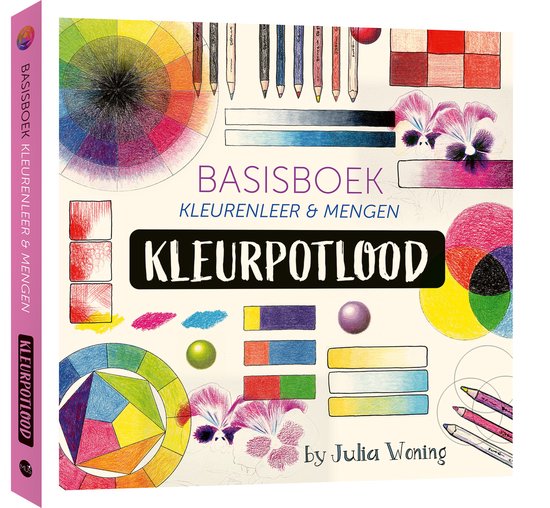Basisboek kleurenleer & mengen Kleurpotlood - cover