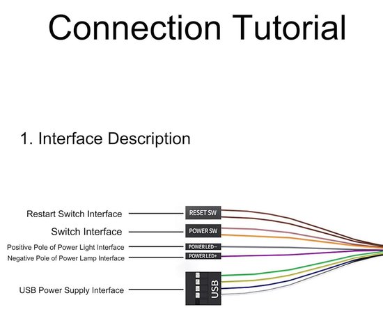 Desktop Aan/Uit Knop - Externe PC Start - Snel Computer Starten - USB 3.0 Interface - 8 cm Diameter - Zwart van Merkloos — afbeelding 3