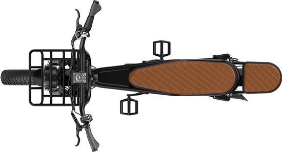 KOOLUX - X9 Pro Elektrische Fiets - Fatbike - 20 x 4.0 Inch Dikke Banden - Dubbele 48V 15.6Ah ( 2 x 15,6Ah) Lithium Accu - 250W Motor - Maximaal 25/u - Maximaal bereik 180km - Hydraulische remmen - 7-speed versnelling - LCD Scherm - Zwart - Rijklaar van KOOLUX — afbeelding 2