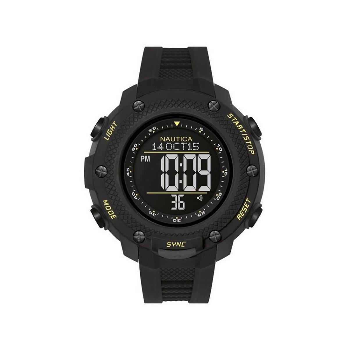 Nautica - NAI19523G - Polshorloge - Heren - Quatrz - NMX 15 Digital Yachtimer