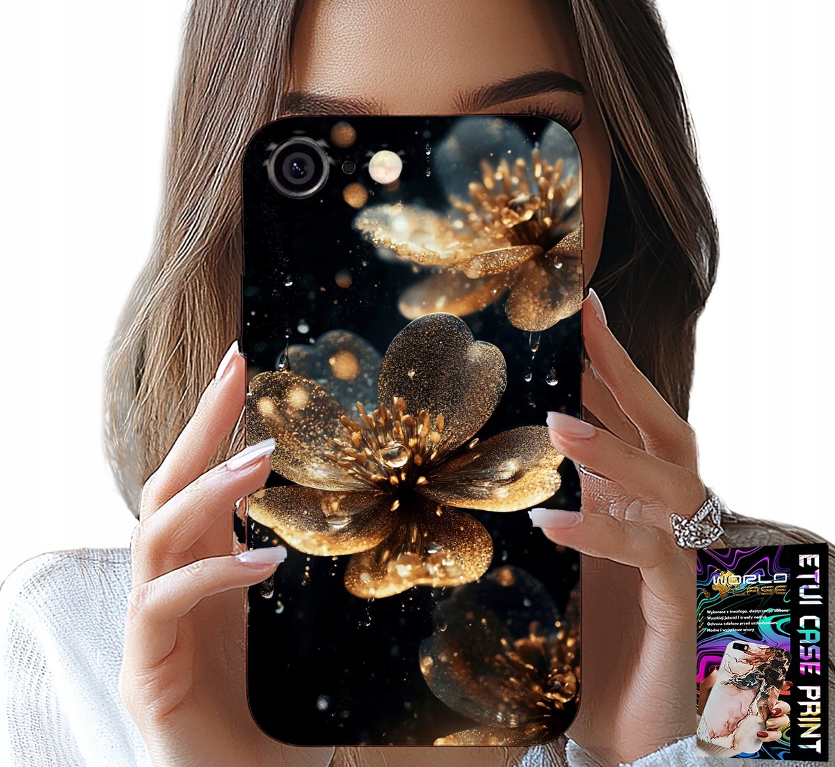 iPhone 6 / 6S hoesje - Prachtige bloemenpatronen, achterkant, hoesje